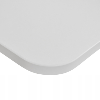 Kancelársky písací stôl - Universal Desk Top 100x60x1,8 cm biely