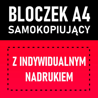 Self -panting blok A4 s tlačou - 10 blokov