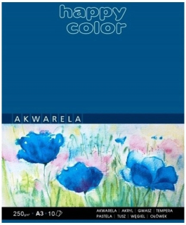 Šťastná farba A3 250G 10 Arch Watercolor Block
