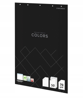 Flipchart TOP2000 Colors 64/90 BLOCK. Hladká 50k.