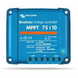 Bluesolar PWM-LCD a USB 12/24V-10A