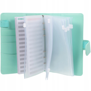 Kancelárska pečiatka - Rozpočet s Journal Excel Binder s voľnými kartami