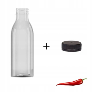 Boxy na jedlo a nápoje - PET 330 ml fľaše s orechom (okrúhle) - 100 ks.