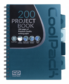Coolpack - Kołozeszyt PP - B5 Blue 100 kariet