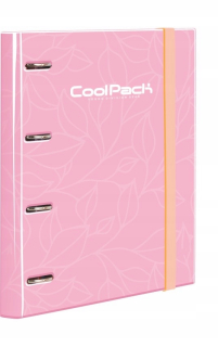 COOLPACK VIAZAČ S KARTAMI A4 PASTEL RUŽOVÝ