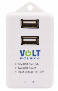 Cyber USB pre regulátory Sol MPPT 20A-60A (2 x USB