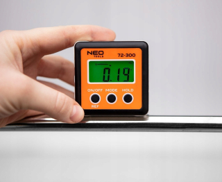 Uhlomer - Digitálny uhol merača uhla LCD NEO #