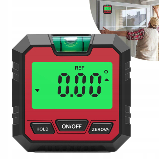 Uhlomer - DIGITÁLNY METER UHLU ÚROVNE PODSVIETENIE LCD