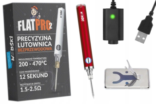 ČERVENÁ PÁJKA 5 CM 200-470°C USB
