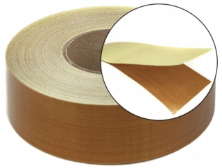 Teflónový kabát pre zvárací stroj s rozlohou 10 mm x 30 metrov