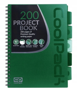 Coolpack - Projektová kniha - Kołobrulion A4 Green (94