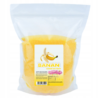 Bavlnená cukrovinky farebne ochutené banán 5 kg