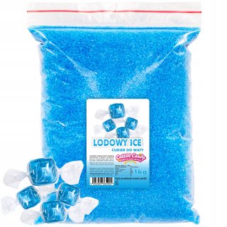 Bavlnená vlna cukor farebný ľad 1 kg príchuť