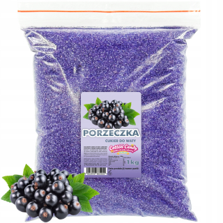 Stroj na cukrovú vatu - Bavlnené cukrovinky farebná príchuť Currant 1 kg