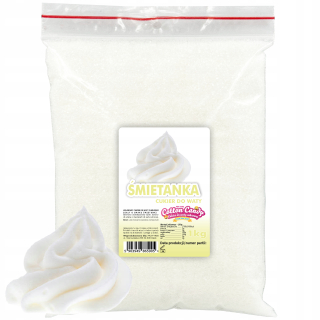Stroj na cukrovú vatu - Bavlnená vlna cukor farebný krém na krém 1 kg