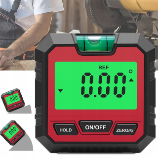 Uhlomer - LCD digitálny uhol, rampa na úrovni boxu