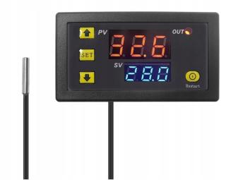 Regulátor - Digitálny regulátor teploty 230V termostat