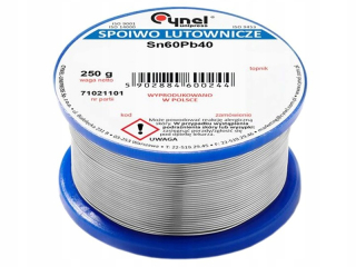 Plechovka v kotúči spájkovacej plechovky 2,50 mm 250 g
