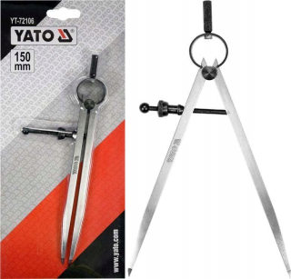 Cirkus stopa so skrutkou a zámkom pružiny 150 mm