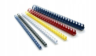 Červená väzba späť 14 mm, 100ks