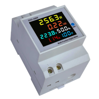 D52-2066 Voltmeter Ampérmeter Wattmeter, kWh, Hz