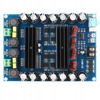 DC 12V 24V TPA3116D2 2*150W Digitálny zosilňovač