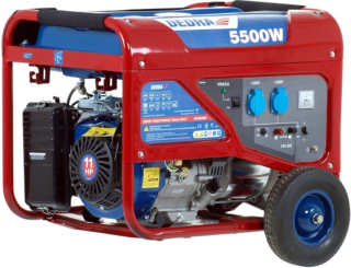 Elektrocentrála - DEDRA GENERÁTOR GENERÁTOR 5500W 12 230V