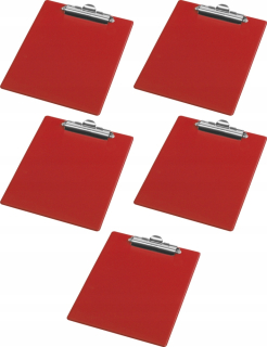 Doska s klipom A4 Red X5 podložkou