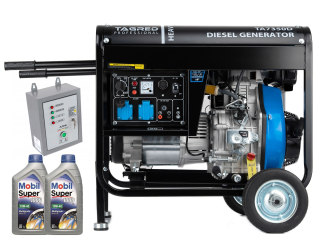 Elektrocentrála - Generátor dieselového výkonu Strong 7350W 230V + ATS