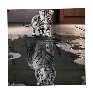Urob si sám vyšívanie, olejová farba Cat I