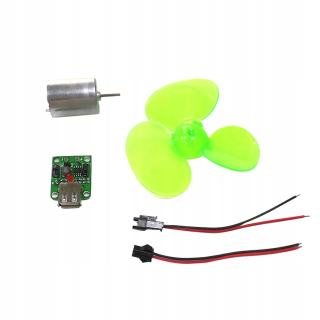DIY SET MINI MINIHODNÁ TURBÍNA TURBÍNA