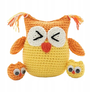 háčkovacie súpravy remeselníkovú sadu Sowa Crochet Pink