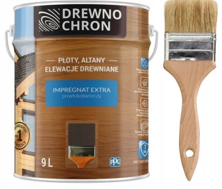 Impregnát na ochranu - Woodenchron impregnat extra 9 l farieb!