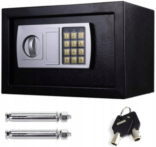 Trezor, sejf - Veľká elektronická bezpečnosť 31x20x20 šifra