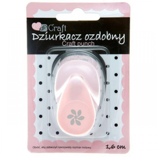 Dierovačka - Papierová diera pre karty zdobí kvetinu