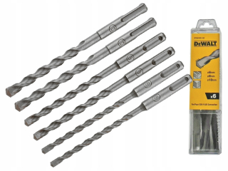 Dewalt DT60302 SDS plus 6 ks betónových vŕtačiek