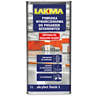 Lak - Na dokončenie Lakma Akrybet Finish s 5l podlahou