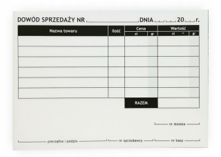 Papier pre tlačené predpis - kartón (rozbalený)