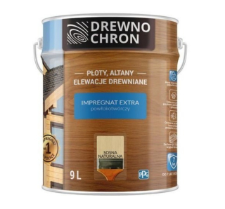 Woodchron Natural Pine 9L impregnuje navyše