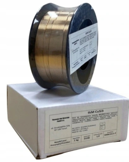 Spájkovací drôt CuSi3 spájkovací 1kg MiG 10