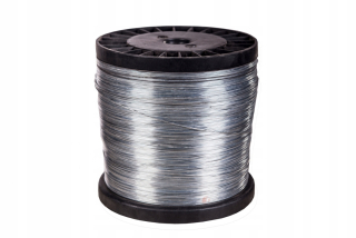 Galvanizovaný drôt na cievke 0,40 mm - 6 660 MB - 6 kg