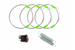 Rezačka na polystyrén -  Chromonikielin Resporting White 132 cm Service Set