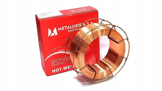 Zvárací drôt 1,0mm 15kg SG2 Metalurgická cievka