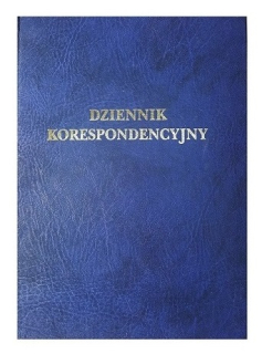 Korešpondenčný denník A4 NAVY 96 listov
