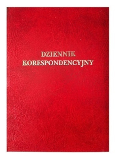 Korešpondenčný denník 96 A4 Burgundské karty