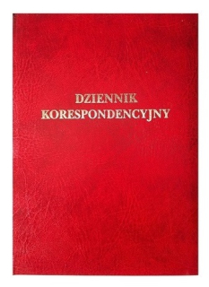 Korešpondenčný denník A4 300 lístkov BORDO