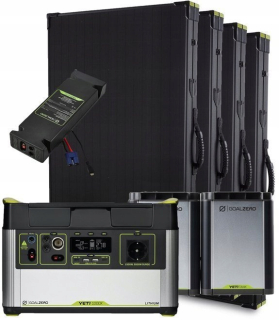 ECO Elektronická stanica 5,4 kWh so solárnou solárnou energiou 400 W