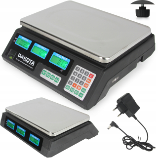 Váha - Elektronická hmotnosť 40 kg výpočtu LCD Store