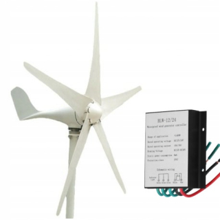 Elektráreň veternej turbíny 400 W 12 V generátor