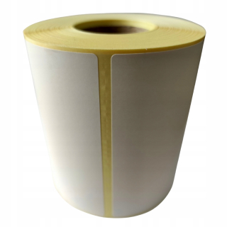 Samolepiace print etikety - Biele dekoratívne obálky silné 50ks DL 100x220 mm